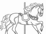 Coloring Merry Round Go Pages Horse Colour Getdrawings Color Getcolorings sketch template