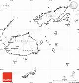 Fiji Map Blank Simple Maps East North West sketch template