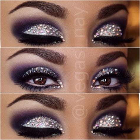 ways  apply glitter eye makeup  modish