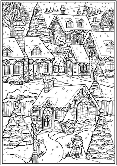 fun christmas adult coloring pages