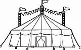 Tent Circus Coloring Drawing Pages Carnival Camping Drawings Kids Printable Color Getdrawings Cartoon Gianfreda Paintingvalley Specially Designed Costumes Games Getcolorings sketch template