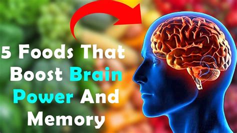 Top 5 Foods For Brain Power Boost And Memory Improve 2019 Health