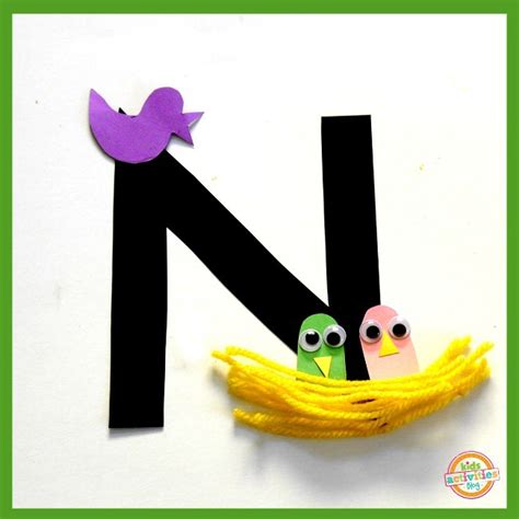 nest letter  craft