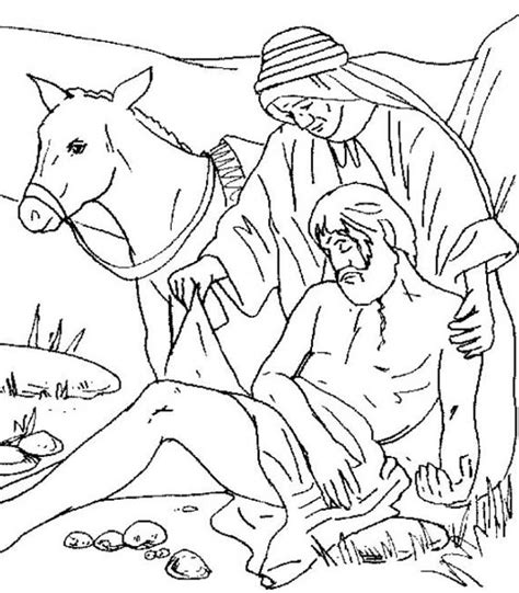 good samaritan coloring pages   learning activity  school