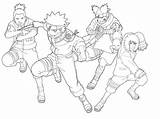 Coloring Naruto Pages Pdf Comments Uzumaki sketch template