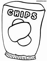Chips Coloring Pages Chips2 sketch template