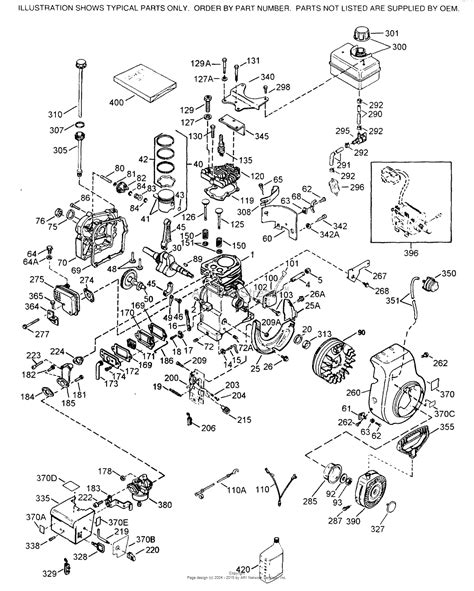 tecumseh hssk  parts diagram  engine parts list