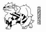 Pokemon Coloring Pages Arcanine Legendary Torchic Fire Color Umbreon Espeon Coloring4free Printable Rayquaza Colouring Type Print Getcolorings Hellokids Getdrawings Types sketch template