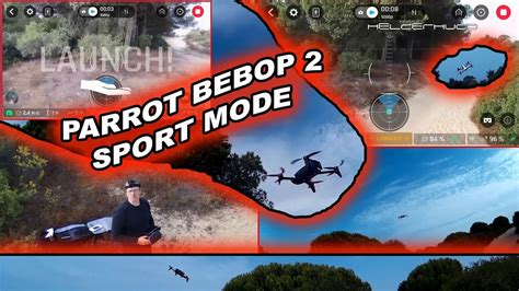 parrot bebop  drone  sport mode  freeflight pro  youtube