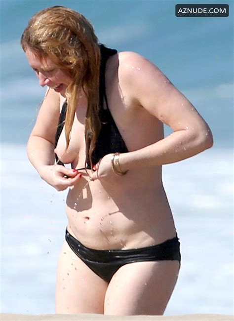natasha lyonne nipple slip while at the beach in brazil aznude