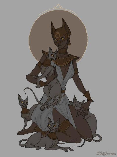 bastet by irenhorrors on deviantart with images goddess art