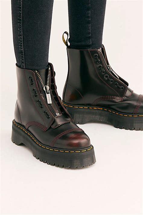 dr martens sinclair zip front boots boots shoe boots  martens boots