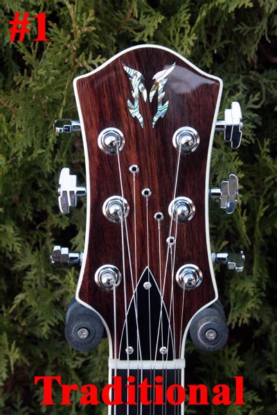 headstock shapes guitar