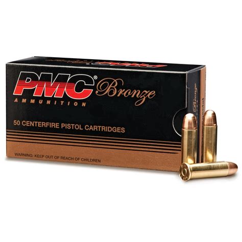 pmc pistol  revolver mm luger  grain fmj  rounds  mm ammo  sportsmans guide