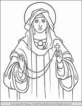 Rosary Pray Thecatholickid Mysteries Praying Lourdes sketch template