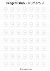 Numeri Stampare Pregrafismo Schede sketch template