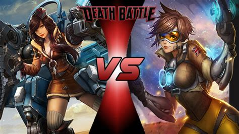 Image Skye Vs Tracer Png Death Battle Fanon Wiki