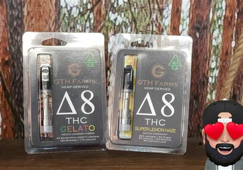 hemp derived delta  thc vape carts  gth farms