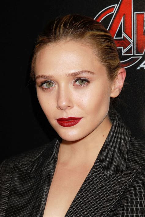 Elizabeth Olsen Avengers Age Of Ultron Ny Screening 16