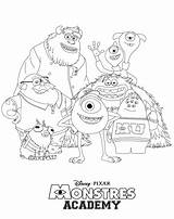 Monsters Coloring Pages Inc University Sully Characters Monster Colouring Nerf Disney Gun Drawing Color Printable Kids Book Getcolorings Monstres Beautiful sketch template