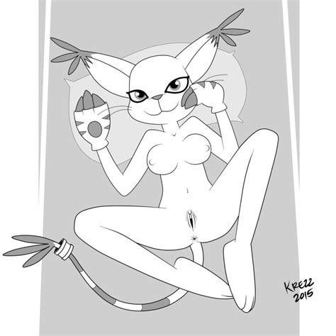 Rule 34 Anus Bedroom Eyes Black And White Breasts Clothing Digimon
