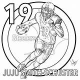 Juju Steelers Pittsburgh sketch template