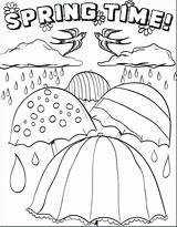 Coloring Pages Spring Weather Printable Kids Time First Color Rain Fnaf Raindrops Springtrap Loon Grade Sheets Kindergarten Getcolorings Common Getdrawings sketch template