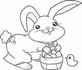 Pages Bunny Coloring Cute Color Printable Getcolorings sketch template