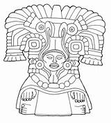 Teotihuacana Teotihuacan Zapotec Piramides Famsi sketch template