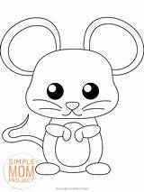 Mice Simplemomproject sketch template