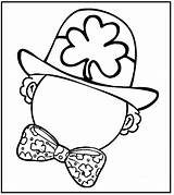 Coloring Leprechaun Patrick St Pages Patricks Draw Face Print Cartoon Saint Clipart Drawings Colouring Cliparts Kids Faces Printable Color Drawing sketch template