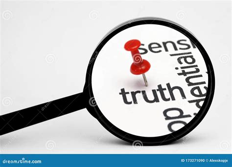 search  truth stock photo image  deception discovery