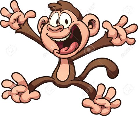 monkey cartoon clipart   cliparts  images  clipground