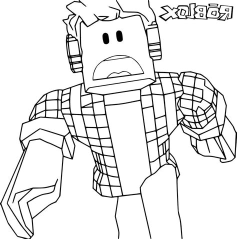 roblox coloring book  roblox character coloring pages  kids
