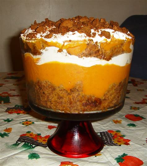 thanksgiving dessert pumpkin gingerbread trifle thank you … flickr