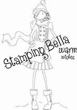 Stamping Bella Stamps sketch template