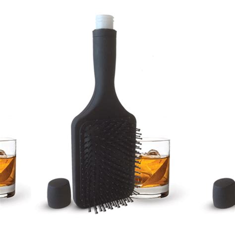 This Hairbrush That S Actually A Flask Is Your Newest Beauty Essential