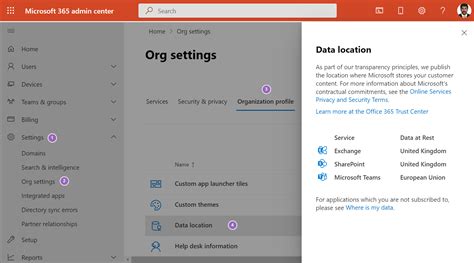 office    view  data location   tenant sharepoint diary