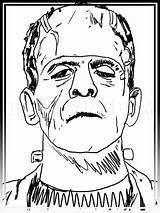 Frankenstein Draw Dragoart sketch template