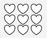Coloring Hearts Heart Pages Valentines Clipart sketch template