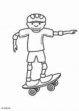 Skateboard Imprimer Dessin sketch template