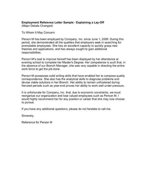 employee recommendation letter templates
