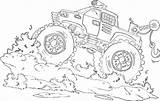 Coloring Pages Digger Monster Truck Kids Drawing Grave Printable Color Print Thunder Blue Getcolorings Getdrawings sketch template