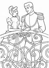 Prince Cinderella Pages Coloring Charming Getcolorings Color sketch template