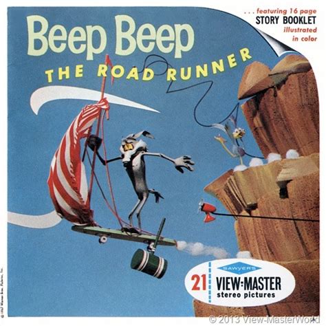 view master world beep beep  road runner