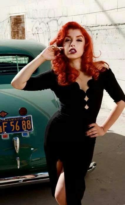 111 Best Redhead Pinup Images On Pinterest Rockabilly