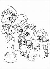 Coloring Pony Pages Little Cake Ponies Making Pretty Old Filly Halloween Kids Color Printable Sheets Para Library Minty Popular Book sketch template