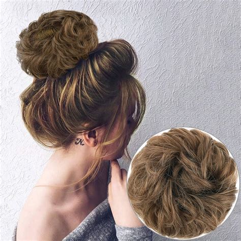 Elastic Extensions Clip Bun Hair Messy Hair Bun For Women