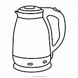 Wasserkocher Kettle Electric sketch template