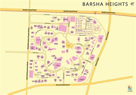 barsha heights maps dubai map abu dhabi map interactive  map